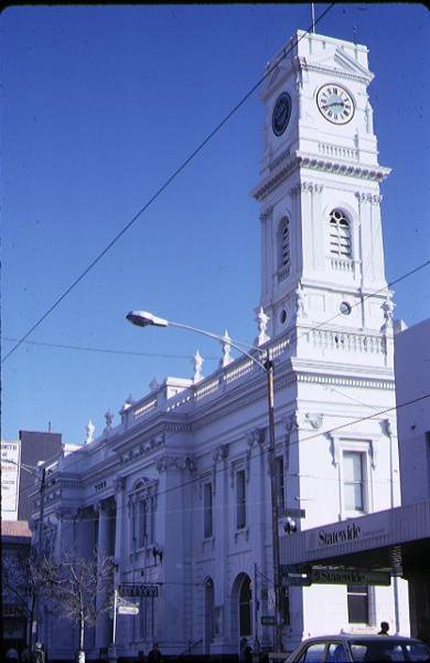 h00203 prahran town hall prahran exterior view