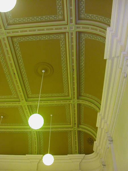 Prahran Town Hall Ceiling First Town Hall May 05