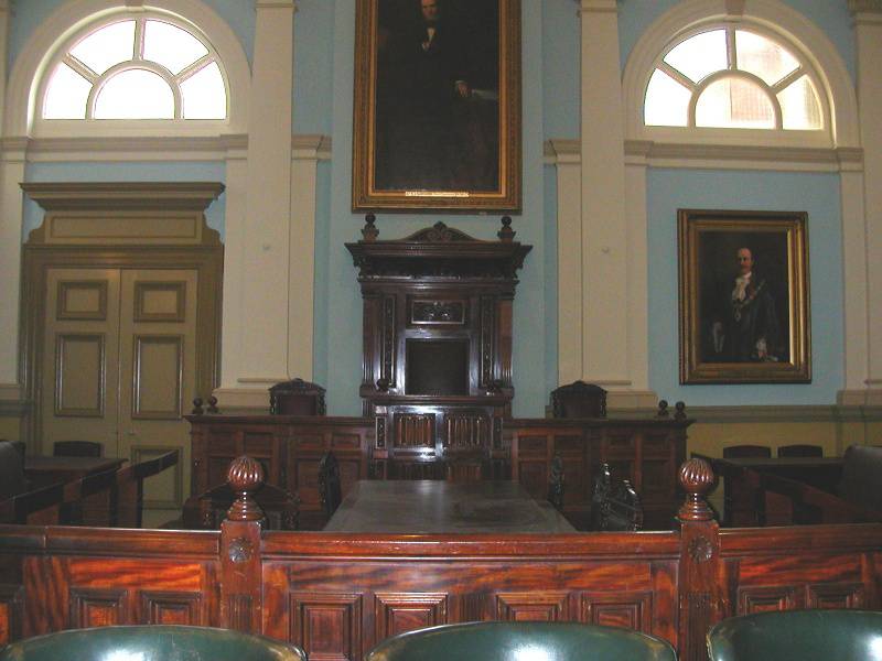 Prahran Town Hall Interior Council Chamber 2 May 05