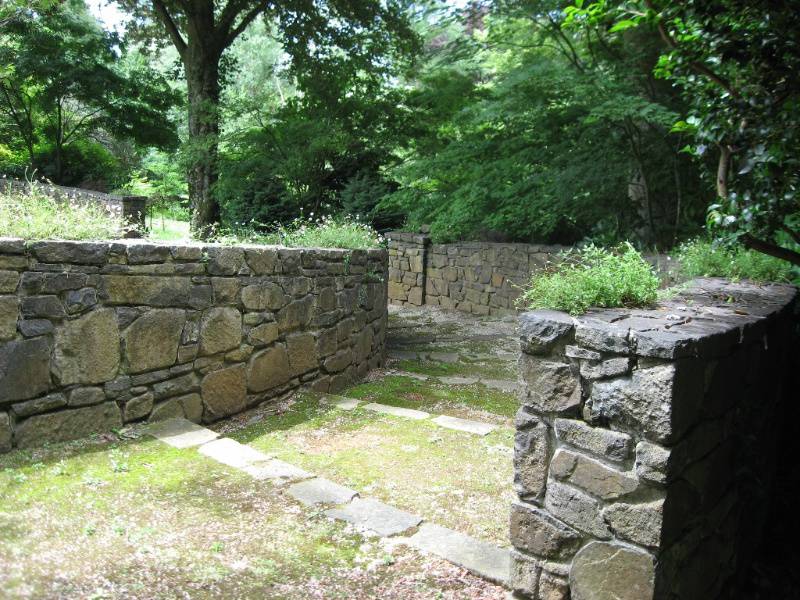 stone walls and steps 2011