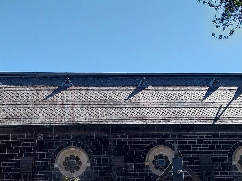 Convent Chapel roof detail Oct 2024