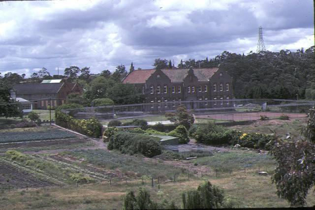 Abbotsford Convent site viewed from the south, photo: nov 1981
