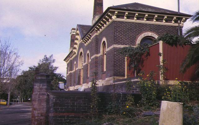 1 former albert park railway station complex ferrars street albert park front elevation jun1998