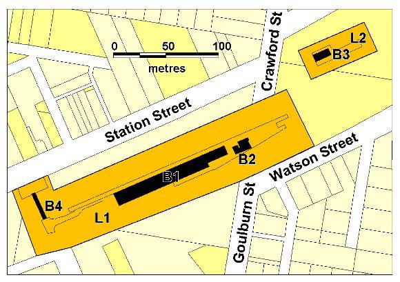 H01591 seymour railway station l1 l2 plan
