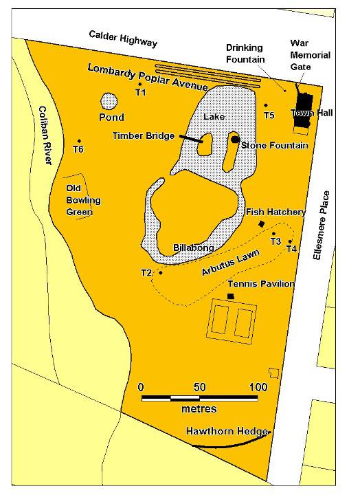 H01993 malmsbury botanic gardens plan