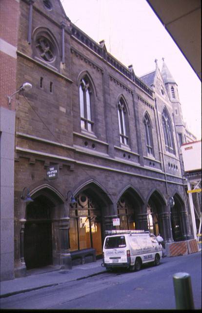 st pauls cathedral melb external chapter house