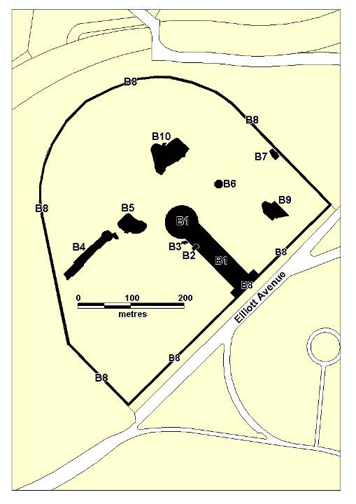 H01074 royal melbourne zoological gardens royal park parkville elephant house plan