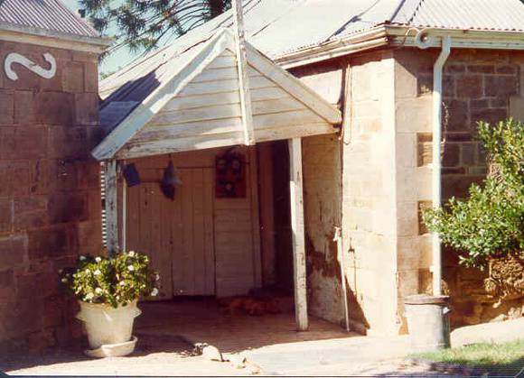 adelaide vale homestead and  outbuildings goornong rear view