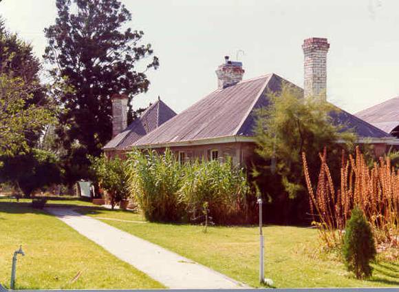 adelaide vale homestead and  outbuildings goornong side view