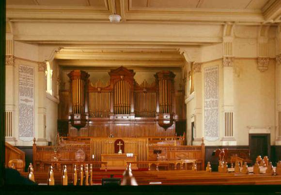 h02034 uniting church auburn interior and organ