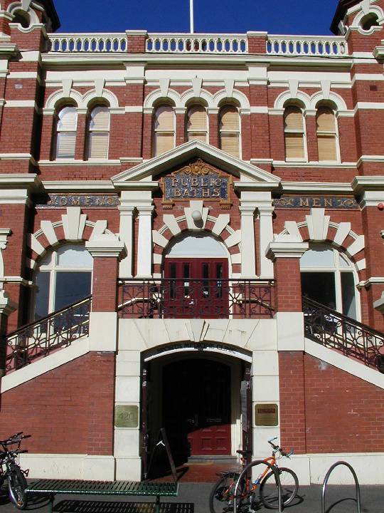 city baths swanston street melbourne entrance she project 2004