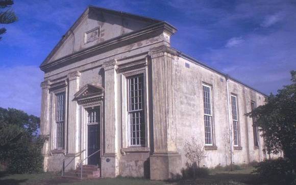 h00850 former st andrews presbyterian church and manse william st port fairy overall view she project 2003
