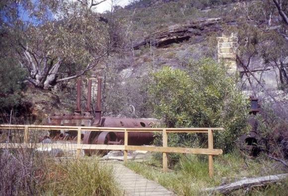 h01556 heatherlie quarry grampians national park halls gapp boilers chimney compresser she project 2004