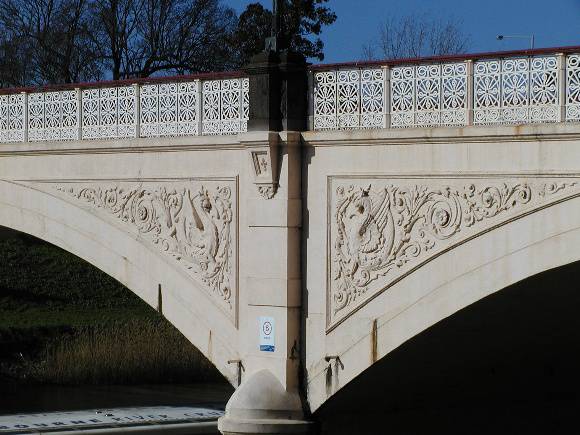 h01440 morell bridge anderson st over yarra river south yarra close up she project 2004