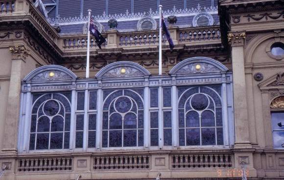 h00093 princess theatre spring street melbourne stained glass windows 
