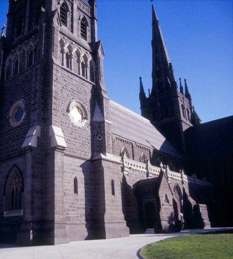 h01026 st mary of the angels catholic church yarra street geelong church exteriro she project 2003