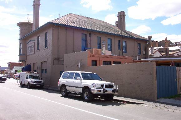 Rear of the Hotel