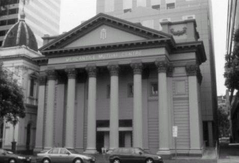 former baptist church house front elevation