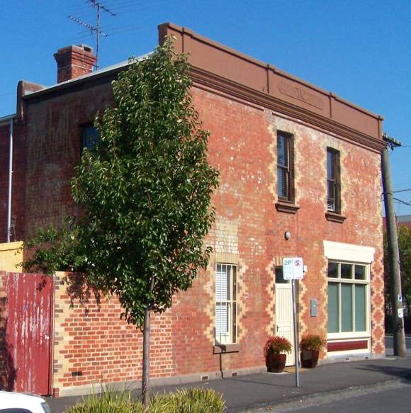 Significant signage on rear and side walls.JPG