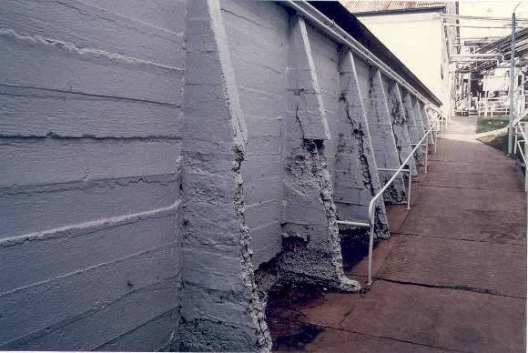 h01099 mildara blass distillery merbein wall of brandy store