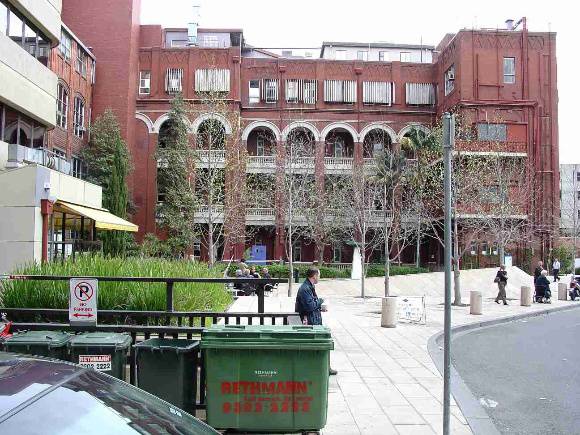 Side of building