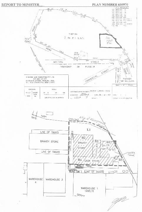h01099 mildara blass distillery merbein plan