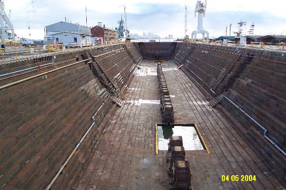 h00697 1 alfred graving dock williamstown dockyard williamstown wide view she project 2004