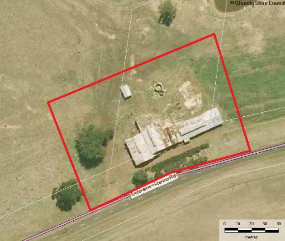 Map 1 - Extent of Registration, Merino Butter Factory