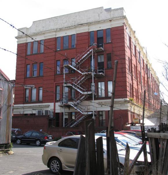 70 Oxford Street - south elevation from Peel Street