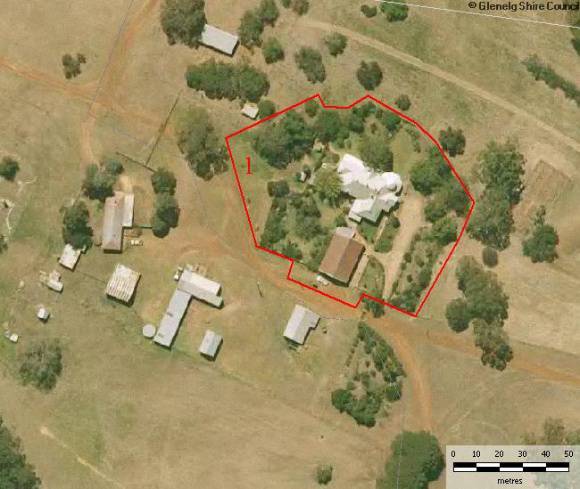 Map 1 - Extent of Registration for Roseneath Homestead (part 1 of HO)