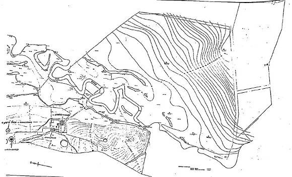 murrindindi station melba hwy - topographic map