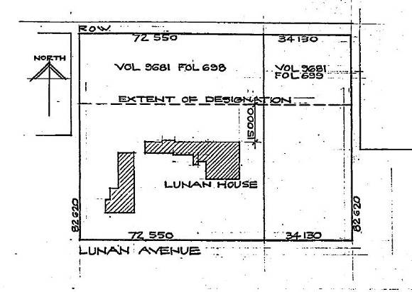 Lunan House plan 
