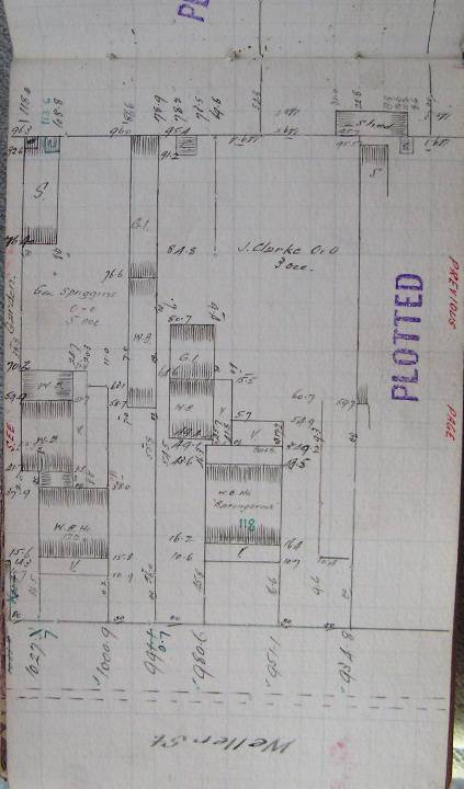 GWST Fieldbook, no. 138, p.8, c.1912 (right property).