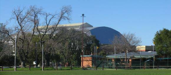 Richmond Baths from Citizens Park
