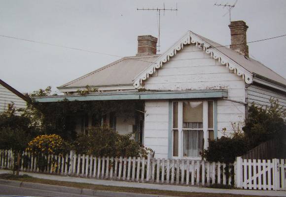 Source: Aitken, Honman & Huddle, 'City of Geelong
West Urban Conservation Study', 1986.