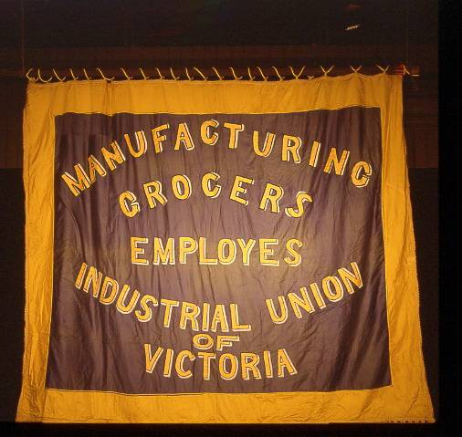 h02086 eight hour day banner mgeiu