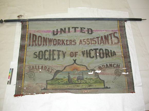 h02086 eight hour day banner uias