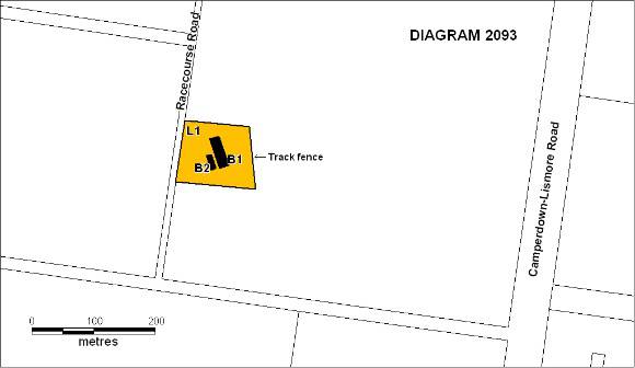 H2093 Camperdown racecourse grandstand plan