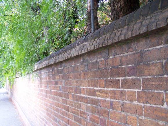 Fence of former Uxbridge House