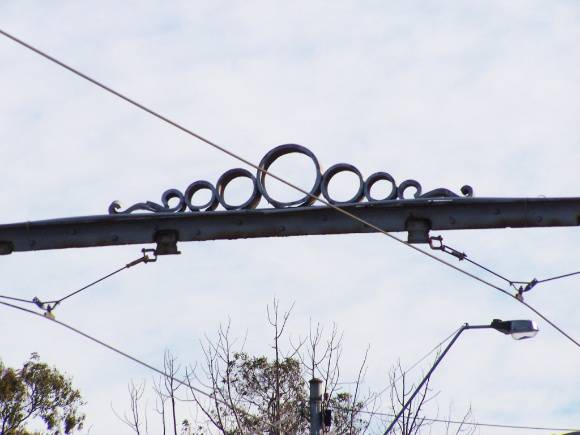 Tram poles - Swan Street