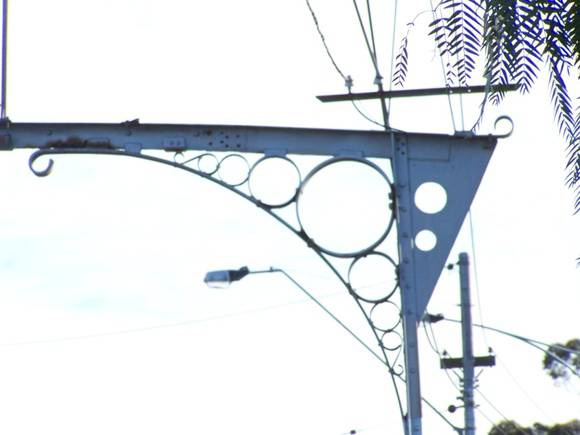 Tram poles - Swan Street