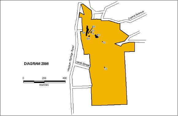 Hepburn Mineral Springs Reserve plan