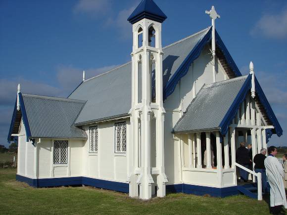 Front of church 150th anniversary