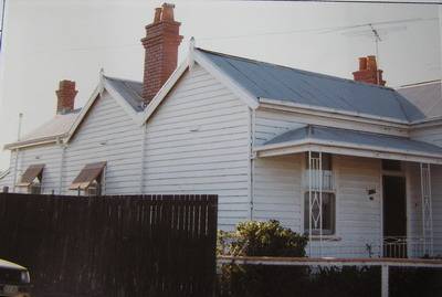 Source, Honman & Huddle, 'City of Geelong West Urban Conservation Study', 1986