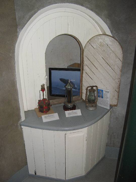 Opening to signal station