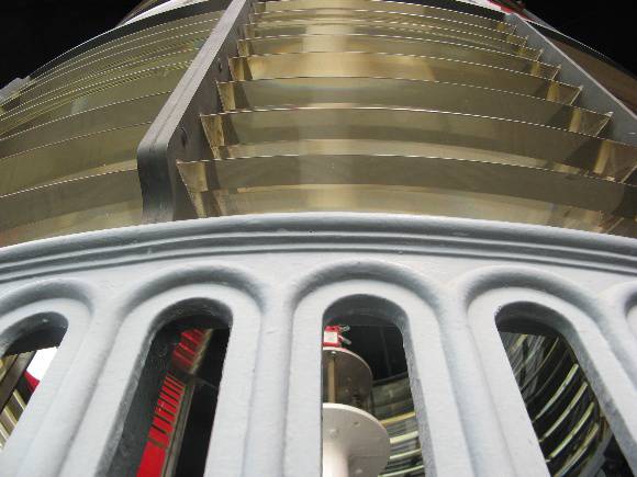 Split Point Lightstation lens array from below