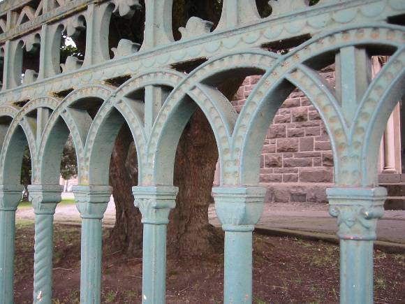 St Andrews Kirk Ballarat Fence Oct 03