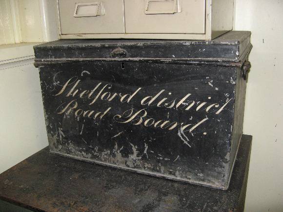Former Leigh Shire Hall Shelford Road Board trunk