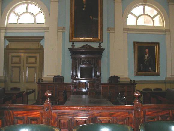 Prahran Town Hall Interior Council Chamber 2 May 05