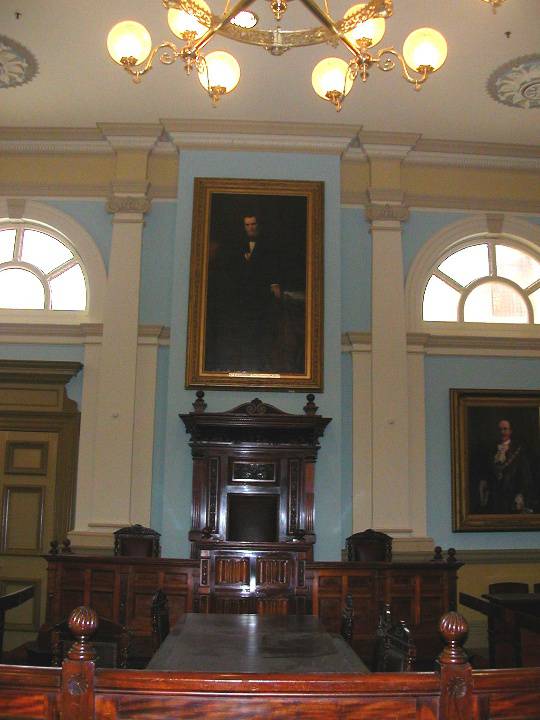 Prahran Town Hall Interior Council Chamber 3 May 05